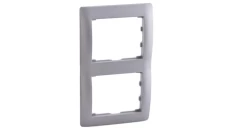 SISTENA LIFE Ramka podwójna pionowa metalic 771306