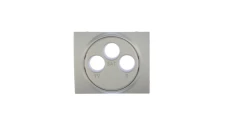 SISTENA LIFE Plakietka gniazda RTV/SAT metalic 771373