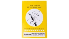 Oznacznik do opisywania ręcznego TS 51 biały E04ZP-02010100700 /20szt./