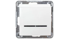 IMPRESJA Łącznik hotelowy z podświetleniem ecru ŁP-15YS/m/27