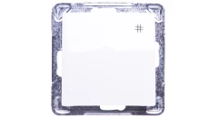 IMPRESJA ECRU WŁĄCZNIK KRZYŻOWY