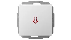 Sentia Łącznik hotelowy pojedynczy biały 1467-10