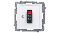 SONATA Gniazdo głośnikowe pojedyncze ecru GG-1R/m/27