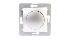 CARLA Ściemniacz obrotowy 40-400VA 250V srebrny 1717-16