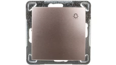 IMPRESJA Przycisk /światło/ tytan ŁP-5Y/m/23