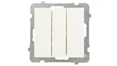 AS Łącznik potrójny ecru ŁP-13G/m/27