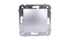 CARLA Przycisk światło srebrny 1713-16