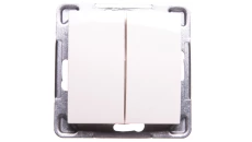 IMPRESJA Łącznik świecznikowy ecru ŁP-2Y/m/27