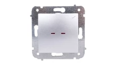 CARLA Łącznik schodowy z podświetleniem srebrny 1725-16