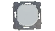 AS Ściemniacz przyciskowo-obrotowy /żarowy i halogenowy/ ecru ŁP-8G/m/27