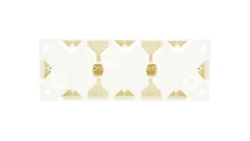 AS Puszka natynkowa potrójna ecru PNP-3G/27