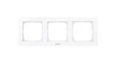 AS Ramka potrójna do łączników IP44 biała RH-3G/00