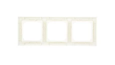 AS Ramka potrójna do łączników IP44 ecru RH-3G/27