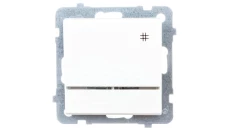 SONATA Łącznik krzyżowy z podświetleniem ecru ŁP-4RS/m/27