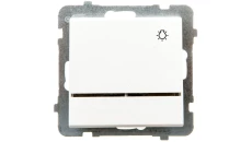 SONATA Przycisk /światło/ z podświetleniem ecru ŁP-5RS/m/27