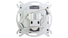 IMPRESJA Gniazdo antenowe RTV końcowe 2,5-3dB tytan GPA-YK/m/23