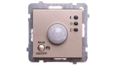 SONATA Elektroniczny czujnik ruchu szampański złoty ŁP-16R/m/39