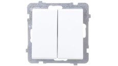 SONATA Łącznik świecznikowy biały ŁP-2R/m/00