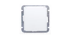 Sentia Gniazdo bryzgoszczelne z/u Schuko IP44 z przesłonami białe 1439-10