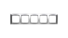 IMPRESJA Ramka pięciokrotna srebrna R-5Y/18