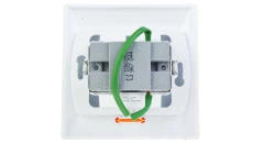 AKCENT Łącznik świecznikowy z podświetleniem biały ŁP-2AS/00