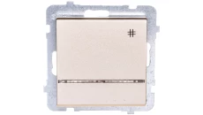 SONATA Łącznik krzyżowy z podświetleniem szampański złoty ŁP-4RS/m/39