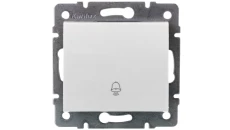 Kanlux Mowion LOGI 02-1030-102 biały Łącznik zwierny dzwonek, śrubowy