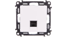 VALENA LIFE Gniazdo komputerowe RJ45 kat.6A STP białe 753148