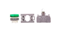 Lampka sygnalizacyjna zielona 230V LED BA9S STANDARD SP22-LZ-230-LEDAC