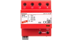 Ogranicznik przepięć Typ T1+T2 4P 12,5kA/50kA 1,5kV DEHNshield TNS 255 FM 941405