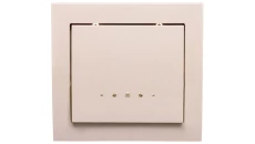 KIER Łącznik pojedynczy z podświetleniem beżowy ŁP-1WS/01