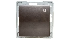 IMPRESJA Przycisk /światło/ antracyt ŁP-5Y/m/50