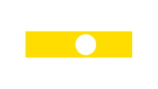 Etykieta żółta do kaset samoprzylepna 150x38mm bez inskrypcji i wycięcia SIRIUS ACT 3SU1900-0BE31-0AA0 /10szt./