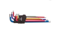 Klucze sześciokątne 1,5-10mm kolorowe (zestaw 9 szt.) 35D966