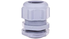Dławnica kablowa poliamidowa M32 IP68 jasnoszara ISO-32 098006