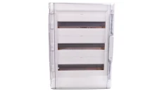 Rozdzielnica modułowa XL3 125 3x18 natynkowa IK09 IP40 /drzwi transparentne/ 401658