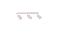 Listwa sufitowa z reflektorkami z serii LIVIA PINK 3*GU10 10234 TK Lighting