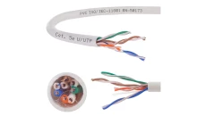 Kabel teleinformatyczny DOMNET U/UTP kat.5e PVC /305m/ DOM5EUTP