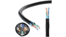 Kabel teleinformatyczny securityNET F/UTP kat.6 PE zewnętrzny suchy /bębnowy/ SEC6FTPD