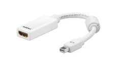 Adapter mini DisplayPort 1.1 - HDMI 0,1m biały 51729