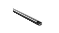 Profil R02 narożny czarny + klosz czarny 2m