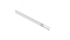 Profil RW02 narożny anodowany + klosz mleczny 2m