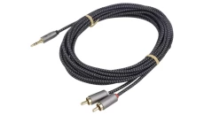 Kabel przejściowy audio AUX, jack 3,5 mm na wtyczkę stereo RCA 65290 /5m/
