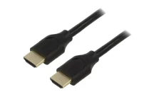 Kabel HDMI™ o bardzo dużej szybkości transmisji z Ethernetem, 0.5m, czarny, 61637