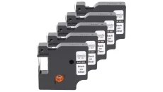 Taśma 5x D1 45010 do drukarki DYMO 12mm 7m przeźroczysta taśma czarny nadruk