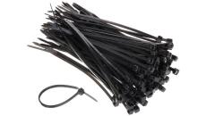 Opaski zaciskowe 3,5mm/150mm czarne 100szt