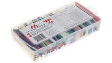 Zestaw koszulek termokurczliwych 196 szt MCTV-6797kolorów, długość 95mm, szerokość 2mm, 4mm, 6mm, 8mm, 10mm, 12mm MCTV-679