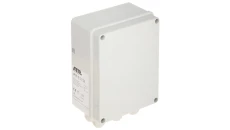 Switch PoE 6 portowy 10/100Mbps (5xPoE + 1xUplink), bezpieczniki elektroniczne, tryb Long Range, w obudowie zewnętrznej ABOX-S2