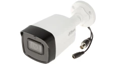 Kamera HDCVI 1 1/2,7 5 Mpx CMOS, 25 kl./s @ 5 Mpx, obiektyw stałoogniskowy 3.6mm, IR 80 m, Smart IR, CVI/TVI/AHD/CVBS, DC 12V, I