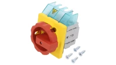 Rozłącznik główny/awaryjny 3P+N 32A 11.5kW AC23A 400V montaż tablicowy pokrętło żółto-czerwone 4 otwory 3LD2203-1TL53